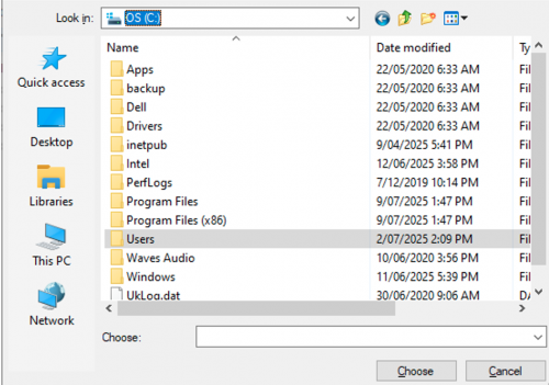 Cyberduck find file upload