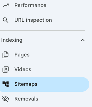 Google Search Console Sitemap