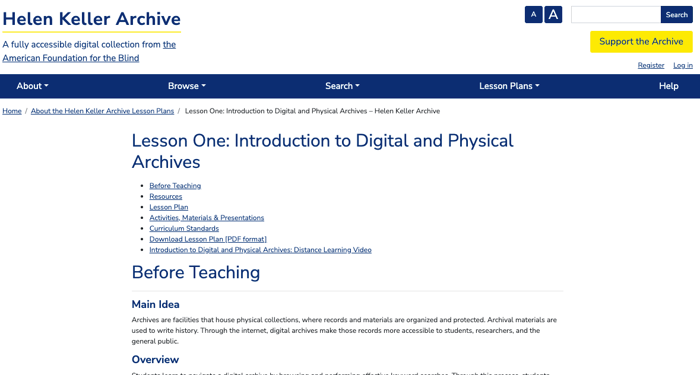Helen_Keller_Archive_Lesson_Plan